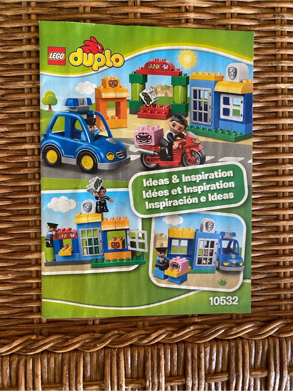 LEGO Duplo 10532 My First Police Set Incomplete w/ Instruction Manual